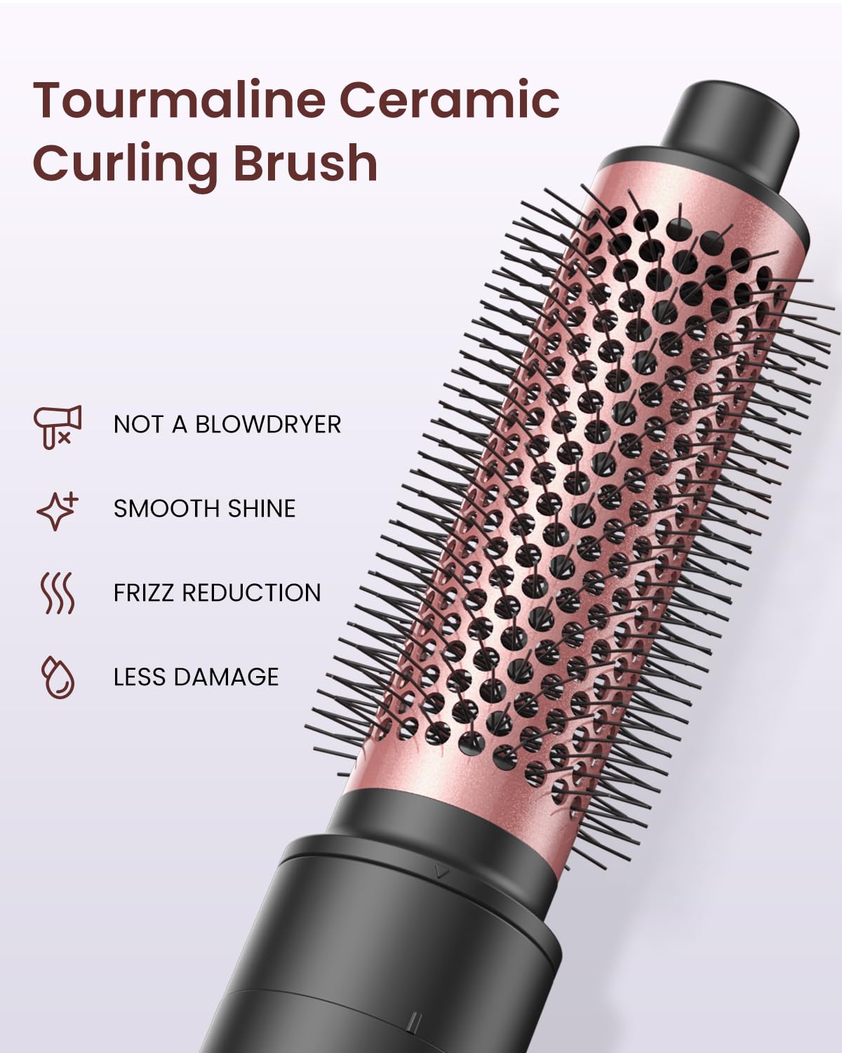 5-in-1 Hot Air Styler Wrap, High-Speed Hair Dryer Brush Blow Dryer with 2 Auto Wrap Curlers for Curling, Straightening, Volumizing, Fast Drying & Frizz-Free Styling for All Hair Types