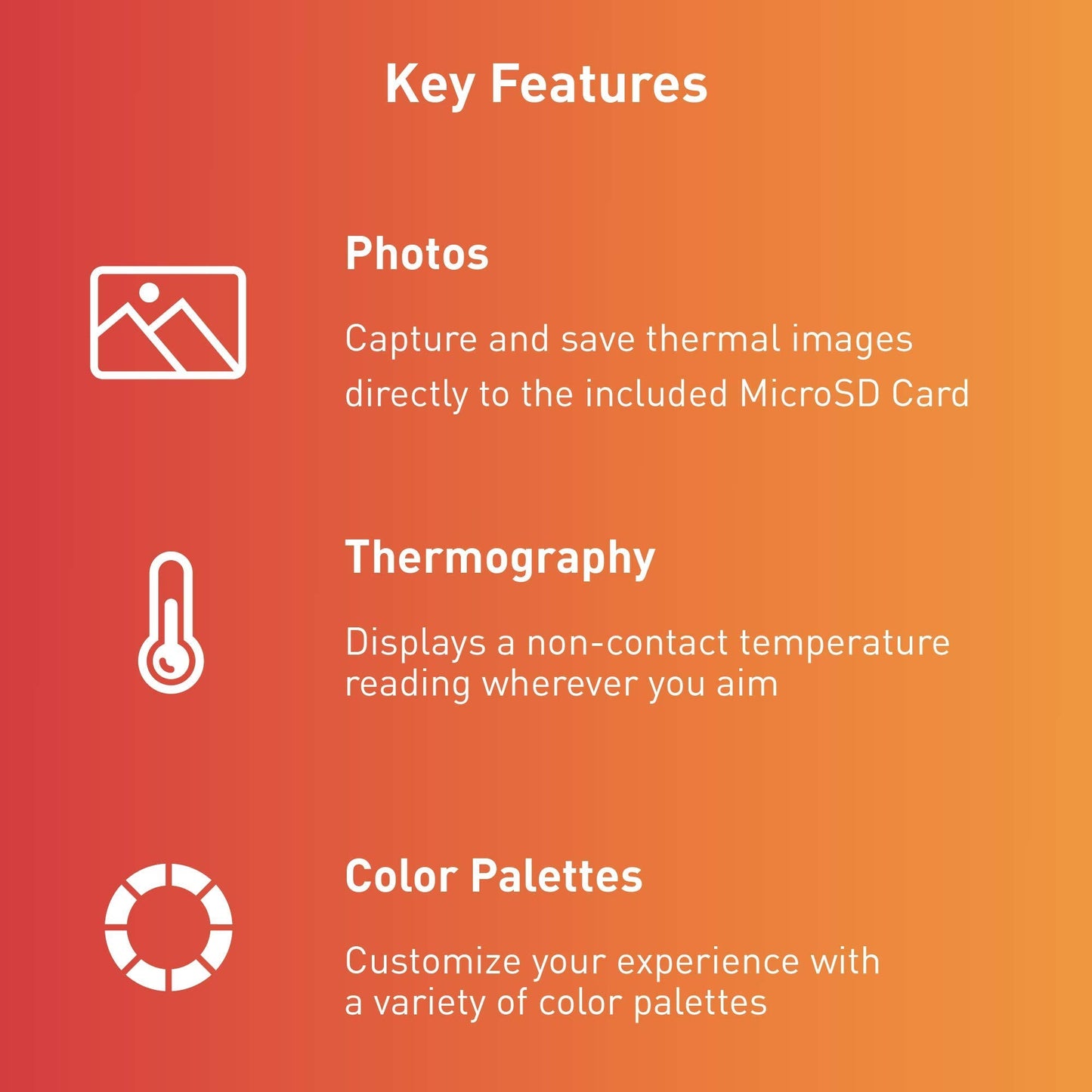 Seek Thermal CT-AAA COMPACT XR-Outdoor Thermal Imaging Camera for Android USB-C