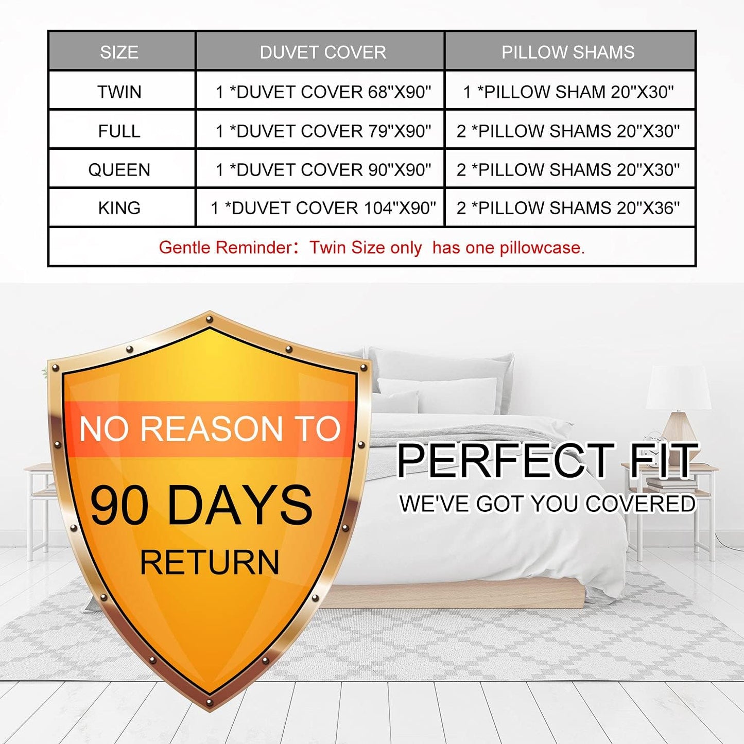 Grunge Ombre Boho Floral Bedding Set - Watercolor Artwork Comforter Cover, Queen Duvet Cover, Turquoise