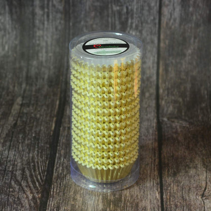 Mini Gold Foil Cupcake Liners, Muffin Baking Cups for Party and More, 300-Count