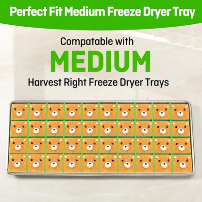 5 Sets Freeze dryer Tray Dividers For Harvest Right Freeze Dryer Medium Trays. Adjustable Locking Grid for The Cube Freeze Dryer,Freeze Dryer Accessories