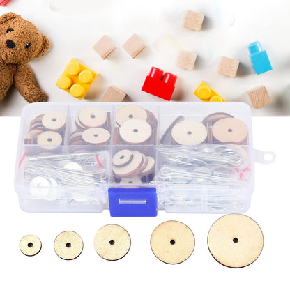 Doll Joints Set,Cotter pin Joints for Dolls Doll 45mm 12 mm Fiber Board Teddy Bear Joint Connector Making Supplies t pins Bears 25mm Toy Rotating disc 12mm 20mm Waldorf,Doll Making 50 Set Doll