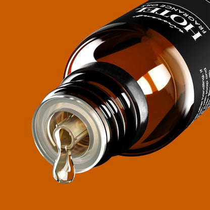 AirScent Hotel Diffuser Oil No. 1001 - Premium Patchouli Clove Amber Fragrance - 10 mL Glass Dropper Bottle