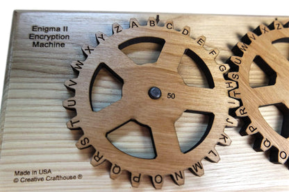Escape Room Prop - Enigma II Encryption Machine Size Size Small - Encode and Decode Secret Messages