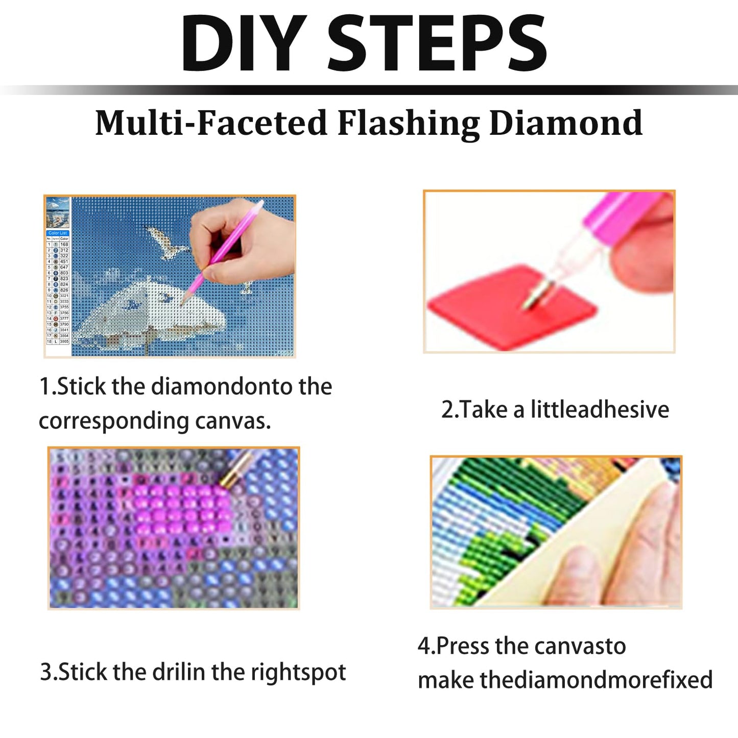 Pxzcrypha 3 Pack Beach Diamond Art Kits for Adults, 5D Beach Diamond Painting Kit for Adults Beginners,DIY Full Drill Paint with Diamond Gem Art for Home Wall Decor 12x16inch