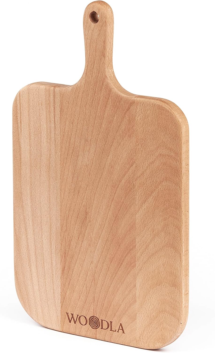 Individual Charcuterie Small Wood Cutting Board with Handle, 12.8 x 7.5 Inch (CB-001, Medium)