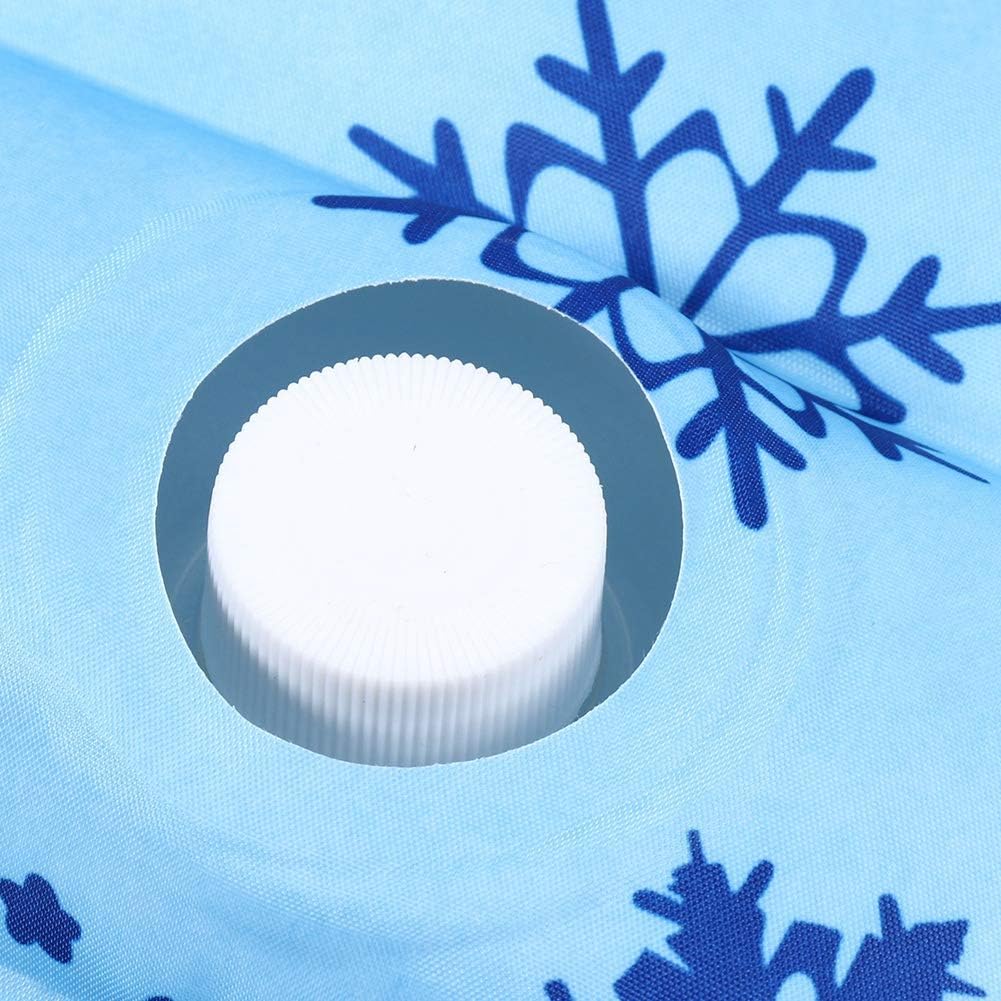 Cooling Mat, Cool Pillow Ice Pillow, Water Filling Ice Pillow Chair Pad, Multifunctional Waterproof Ice Pillow for