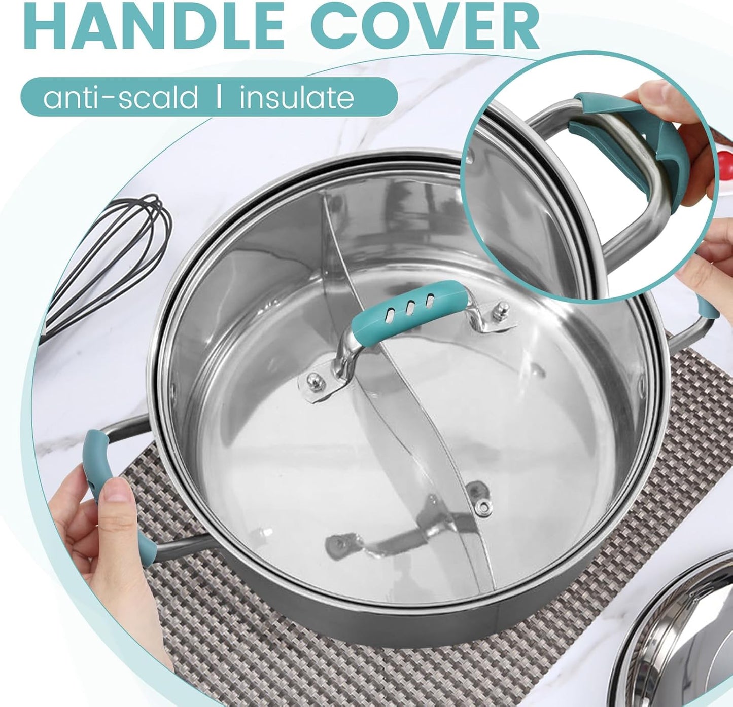Green Silicone Hot Handle Holder (8)