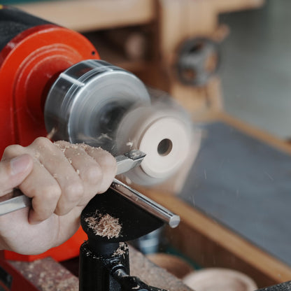 BMWOOD NCK SERIES YD6540 Quick-Change Jaws for Woodturning Lathe for Making Pipe and Spoons.
