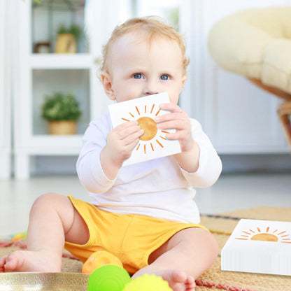 100 PCS Boho Sun Paper Napkins First Trip Around The Sun Birthday Party Napkin Boho Hippie Sunshine Disposable Luncheon Napkins for Baby Shower Birthday Party Supplies, 6.5 x 6.5 inch