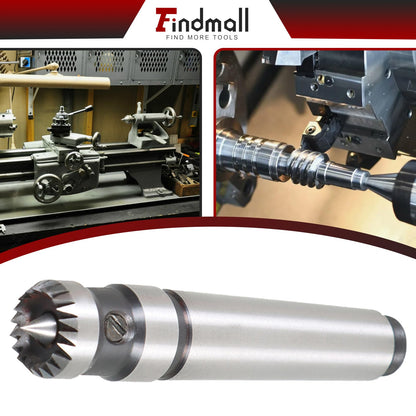 findmall 2MT Wood Turning Tool with 5/8 Inch Super Wood Lathe Drive Center for Wood and Metalworking Lathe Drive Center