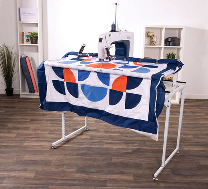 Q'nique 16X Long Arm Quilting Machine and Q-Zone Hoop Quilting Frame | The Grace Company