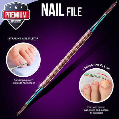 FANDAMEI Ingrown Toenail Removal Kit, Pedicure Tools, Nail Care Kit, Cuticle Trimmer, Nail Cuticle Nippers, Cuticle Kit Stainless Steel, Cuticle Clippers, Cuticle Pushers, Manicure Kit, Pedicure Kit