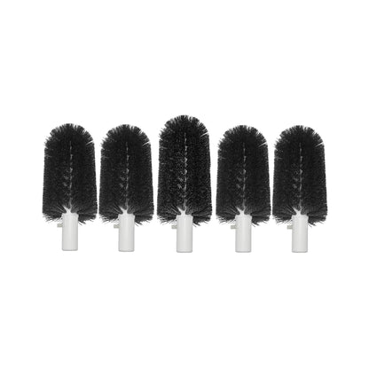 BRS-1722 Glass Washer Brush Replacement Part, Compatible with Bar Maid SS-100, SS-101, A-200, A-205, Standard Brushes Set: 4 Pcs 6-Inch Brushes and 1 Pcs 7.5-Inch Brush