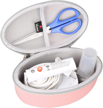 Mchoi Hard Carrying Case for Sharper Image SI-755 Mini Steam Iron, Waterproof Shockproof Travel Protective Case
