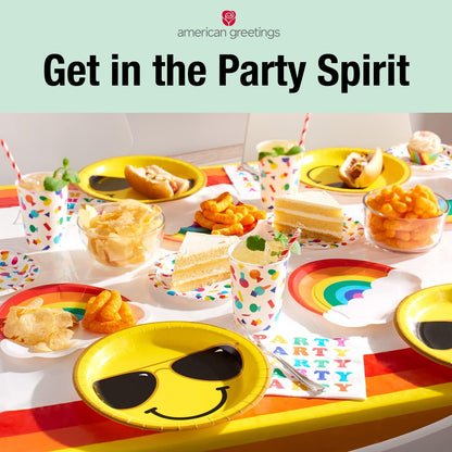 American Greetings 50-Count Lunch Napkins - 6.5 in. x 6.5 in. Pumpkin Halloween Party Supplies