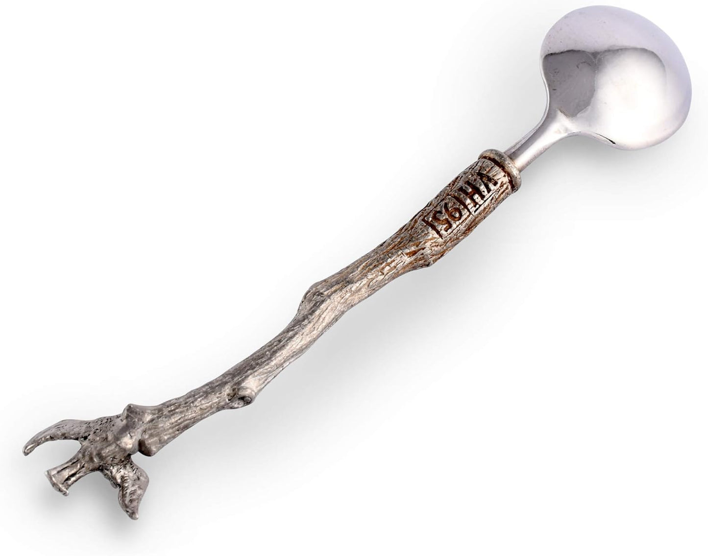 Vagabond House Pewter Spoon, Song Bird, 6 Inch for Jam/Jelly/Fruit/Dip