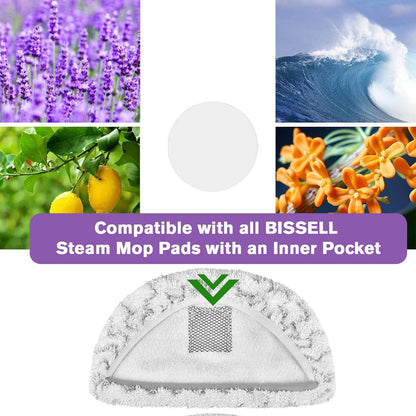 16 Pack 1940, 1806, 1132 Steam Mop Scent Discs Compatible with Bissell Powerfresh and Symphony Series, Fits Model