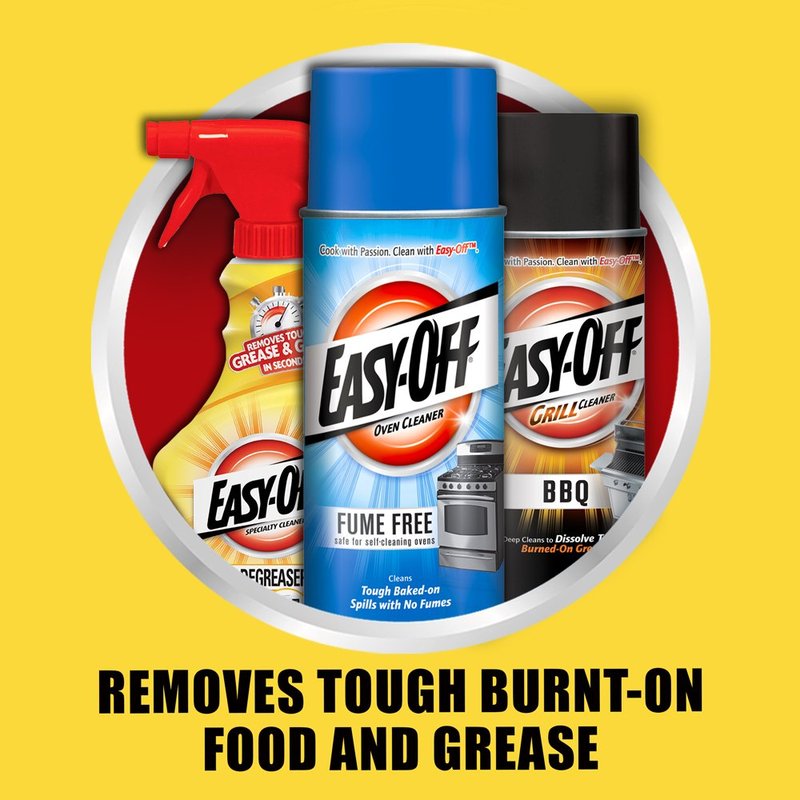 Easy Off Oven Cleaner 14.5oz Aerosol Can (Pack of 3)
