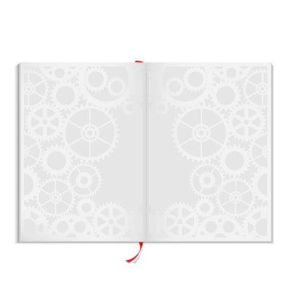 Gears Layering Stencil, 4.5 x 6.5 inch - Steampunk Stencil MaskStencils by CRAFT KREATIVELY