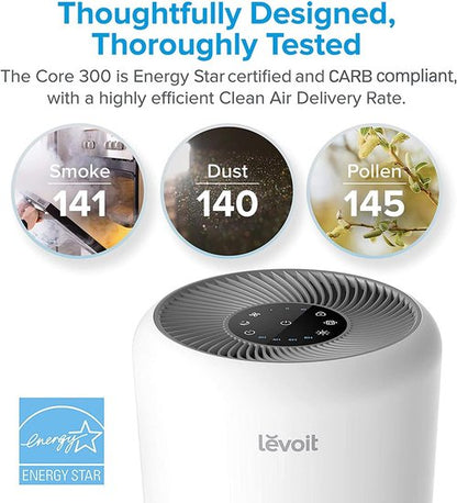 LEVOIT Air Purifier Bundle - Allergy Relief & Pet Odor Elimination | Includes Replacement Filter