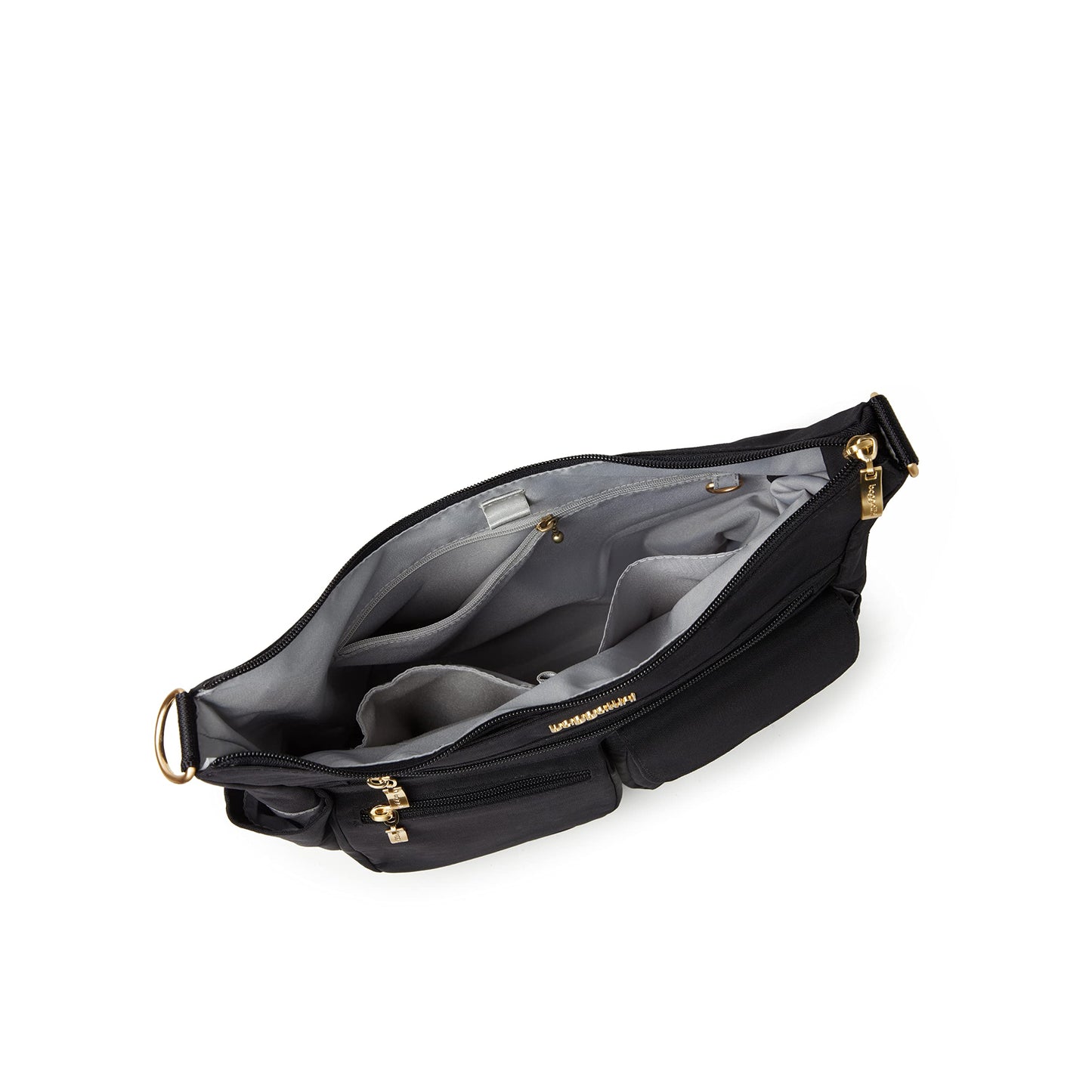 Baggallini Modern Everywhere Bagg - Water-resistant Lightweight Hobo Crossbody Bag for Women - Easy-Access Phone Pocket