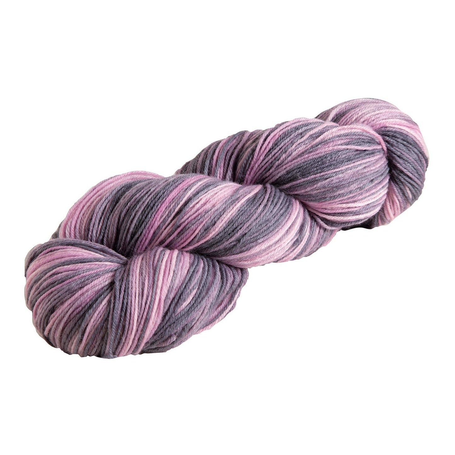 Knit Picks Stroll Hand Painted Superwash Merino Wool Fingering Weight Sock Yarn - 100 Gram (Pink Moon)