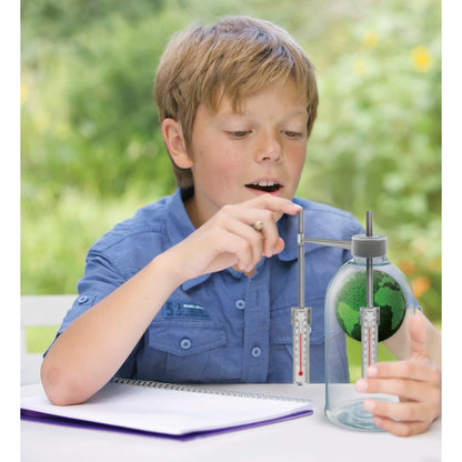 4M: Green Science - Weather Science - DIY Mini Observatory Kit, Static Electricity, Lightning-Cloud Formation, Build A Water Cycle Model, STEAM Kid 5+