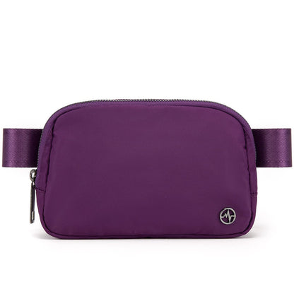 Pander Cross Body Fanny Pack for Women, Fashion Waist Packs, Crossbody Bags, Belt Bag with Adjustable Strap (Black)