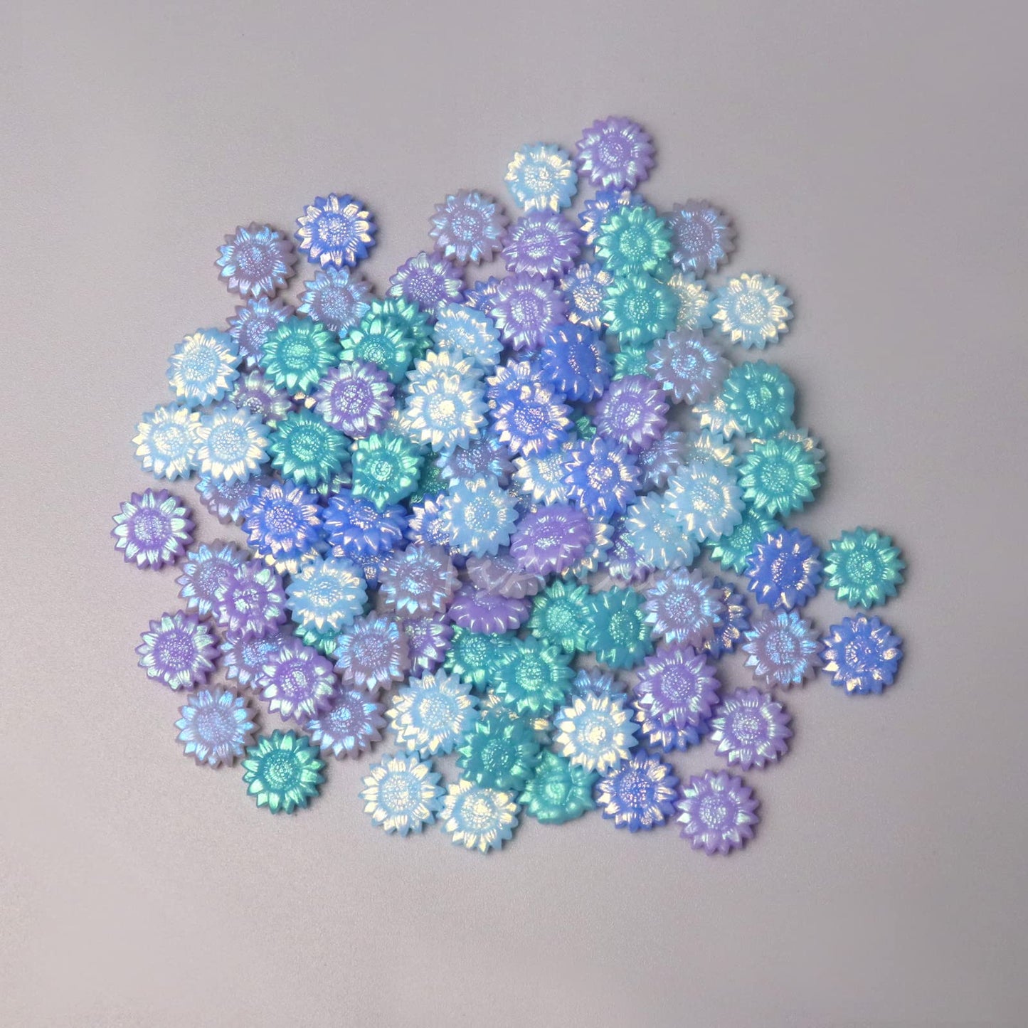FsAlisa Sealing Wax Beads 200Pcs Sunflower Wax Seal Beads for Seal Stamp, Great for Embellishment of Cards, Envelopes, Wedding Invitations, Wine Packages, Gift Wrapping (Aurora Set)