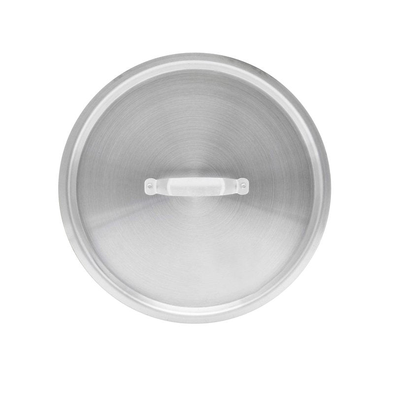 Thunder Group Aluminum Stock Pot Lid, 20 Quart, Silver