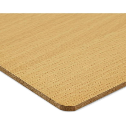 Extra Large Wooden Clipboards, 11 x 17.3 – Horizontal Wood Lap Boards with Clip for Drawing, Sketching, and Writing, 3mm Thick, Ideal for Artists, Students, and Office Use - 3 Pack