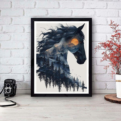 VIGEGU 6 Pack Diamond Art Kits for Adults,Forest Animals Diamond Painting Kit for Adults Beginners,Diamond Dots Gem Painting for Adults Home Decor 11.8x15.7inch