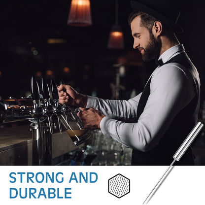 Stainless Steel Ice Pick Crusher Chisel Removal Pick Crushed Ice Tool for Kitchen Bars Bartender Picnics Camping and Restaurant(14 Inch)