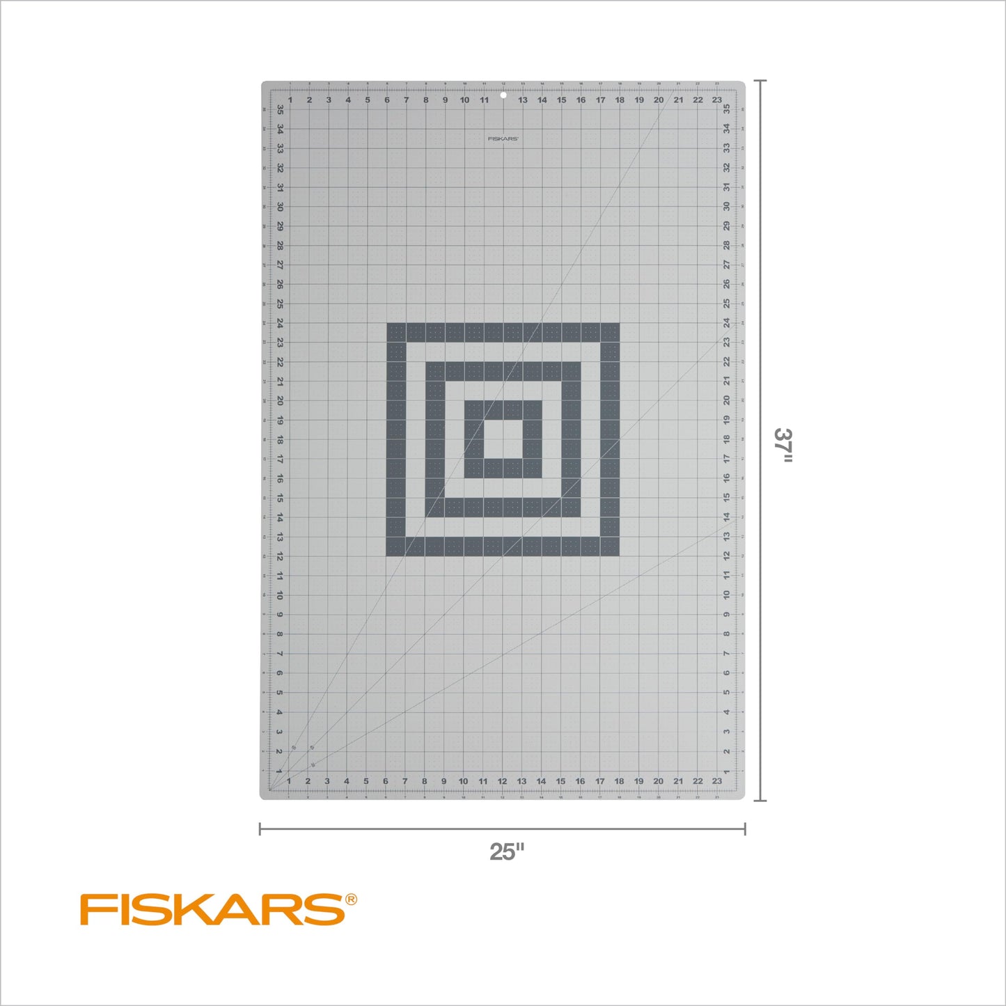 Fiskars Self Healing Cutting Mat for Quilting, Arts and Crafts, 24" x 36" Grid, Sewing Mat, Craft Cutting Board, Sewing Supplies and Quilting Tools
