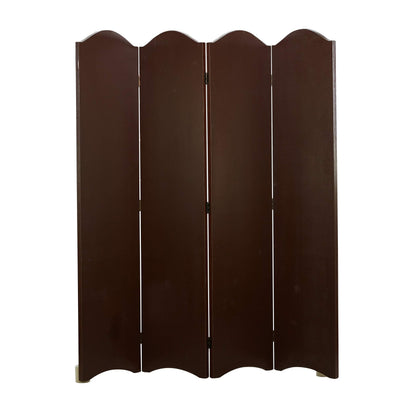 Aspire Dark Brown Four Panel Room Divider