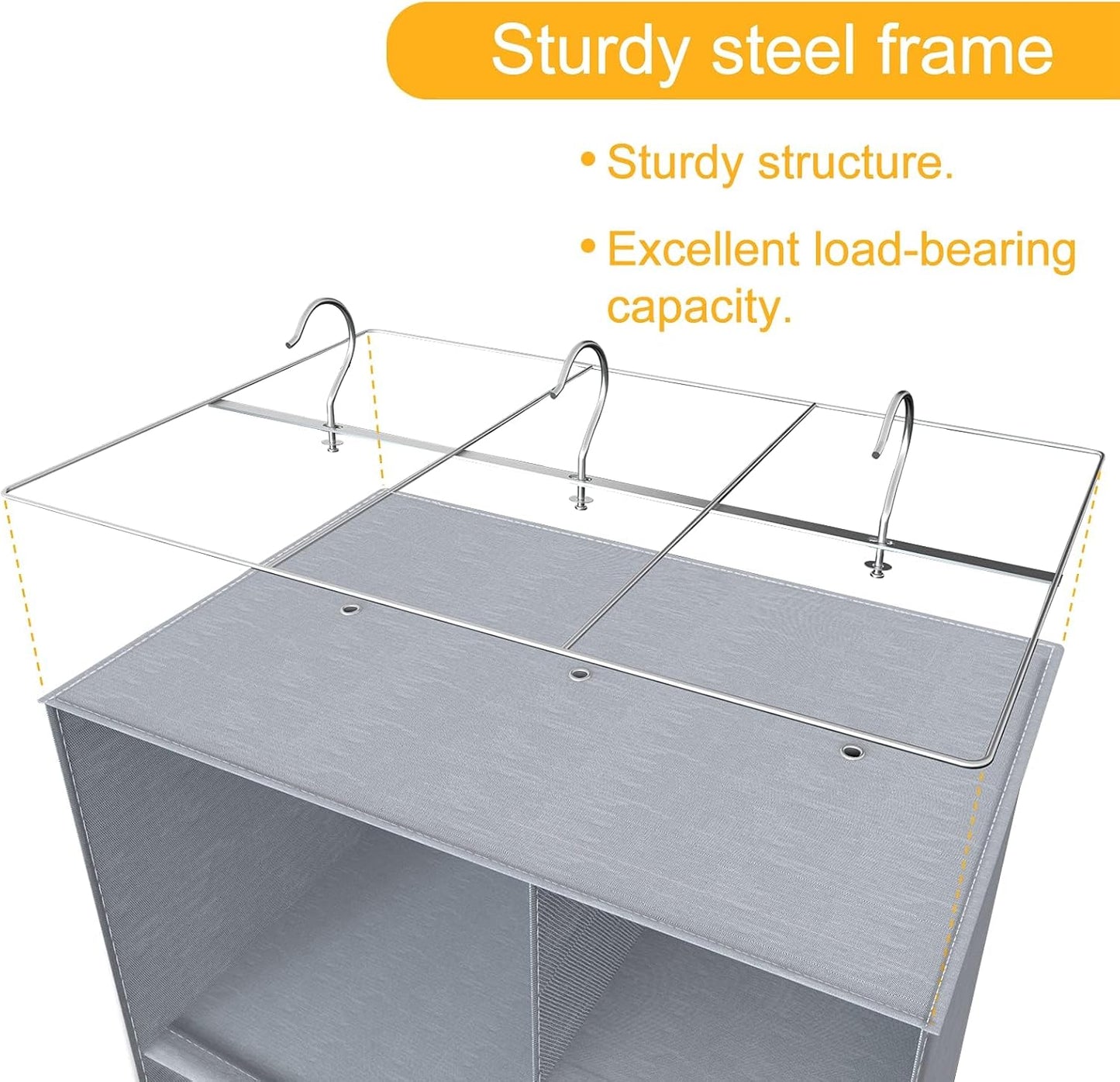 Closet 15 Closet coastal rose Hanging Shoe Storage Organizer, Sections Organizers and Storage Shelves Shoe Rack Holder