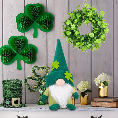 2 Pack Wreath Frames, 12 Inch Large Wire Wreath Frames Form, Dark Green Round Metal Wreaths Ring Frame for St Patricks Day Easter Wreaths Making Supply, Front Door DIY Craft Outdoor Home Decor