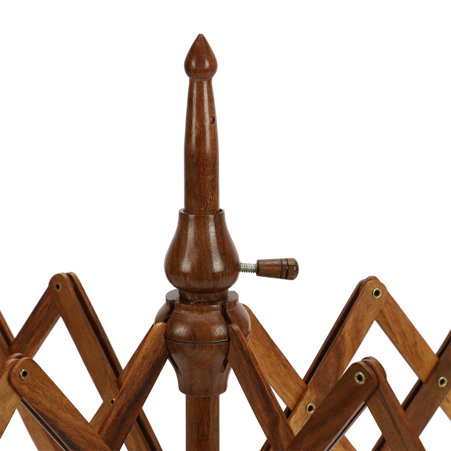 Bhartiya Handicrafts Wooden Yarn Swift Table Top Knitting & Crochet Accessories | Umbrella Holder - Hand Operated Knitting Winding Tools Wool Winder (Yarn Swift)