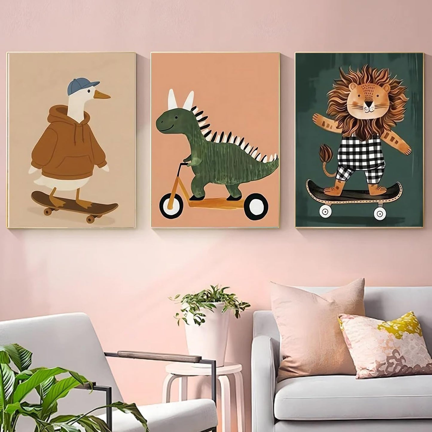 9 Pack Animal Diamond Art Kits for Adults and Kids, Room Decor 5D DIY Diamond Painting Kits for Beginner, Diamond Dots Full Drill Crafts for Gem Art Decor for Women's Hobbies 10x14in