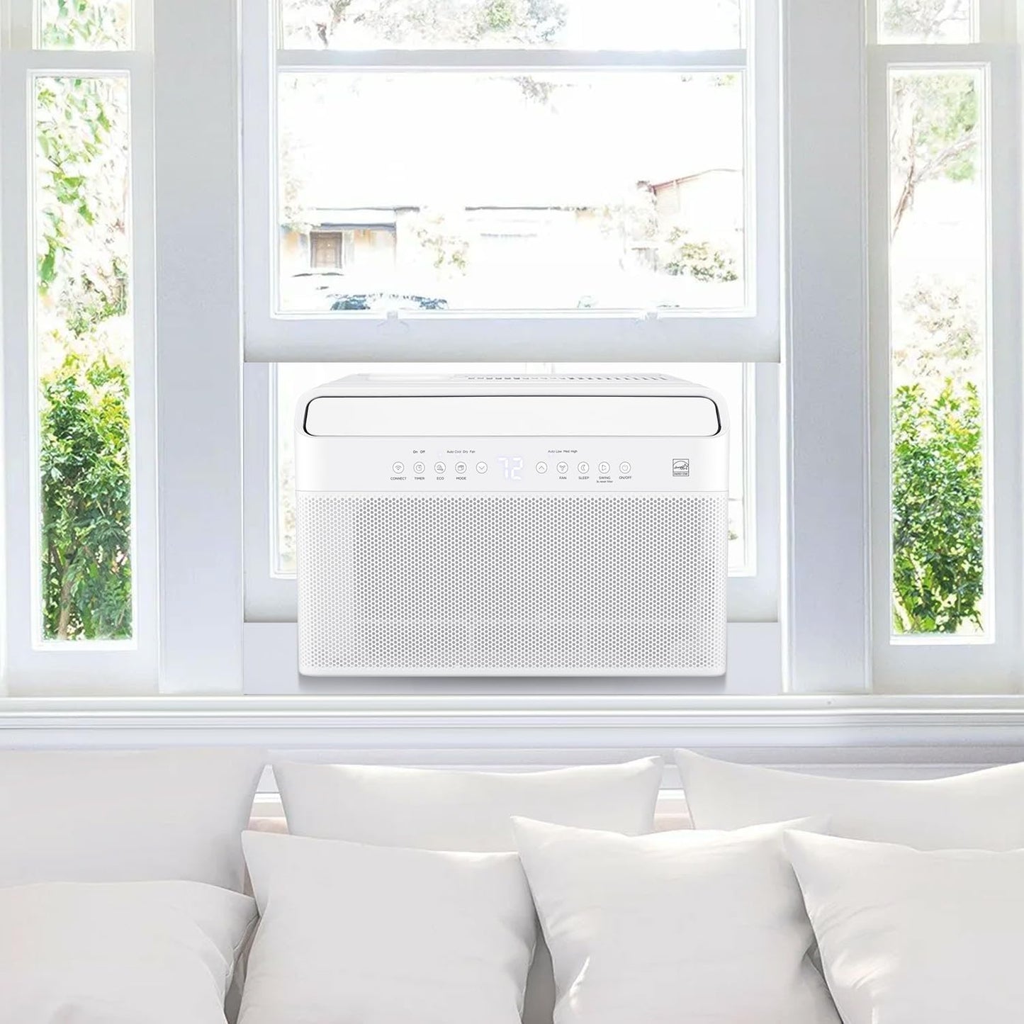 Foam Block for Midea U Shaped Window Air Conditioner - Window Seal Kit to Prevent Cold & Hot Air Leakage