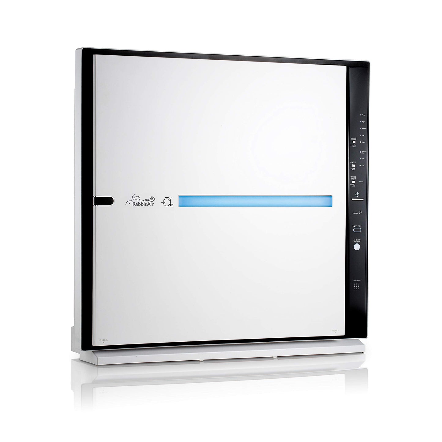 Rabbit Air, MinusA2 Air Purifiers for Home, Ultra Quiet HEPA Air Purifier - Wall Mountable Air Purifiers for Home Large Room, Allergies, Dust, Mold, Smoke & VOCs - (SPA-780A, White, Germ Defense)
