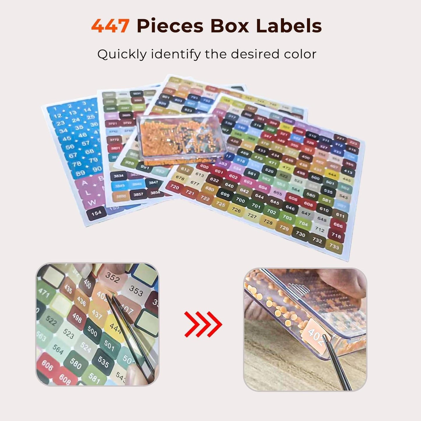 15 Pcs Diamond Art Storage Containers,Diamond Painting Sliding Trays ,Stackable Diamond Trays , 2-in-1 Art Carft Storage Box Set Line-Up for Diamond Accessories ,Bead and Jewelry (Transparent/15Pcs)