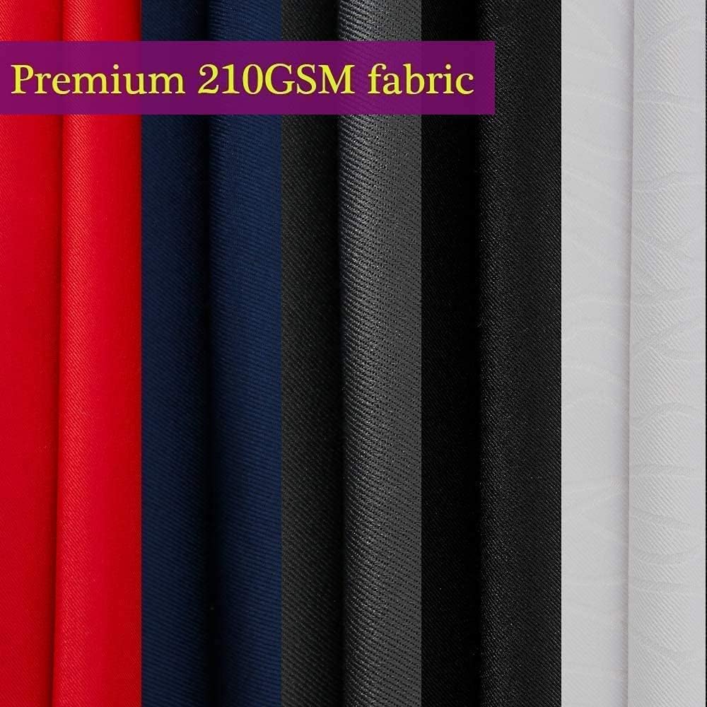 210GSM (White,60x84 Inch) Obstal Rectangle Table Cloth, Water Resistance Microfiber Tablecloth, Decorative Fabric Table