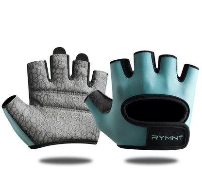 Minimal Weight Lifting Gloves,Short Micro Workout Gloves Grip Pads with Full Palm Protection & Extra Grip for Men Women Weightlifting,Gym,Exercise Training
