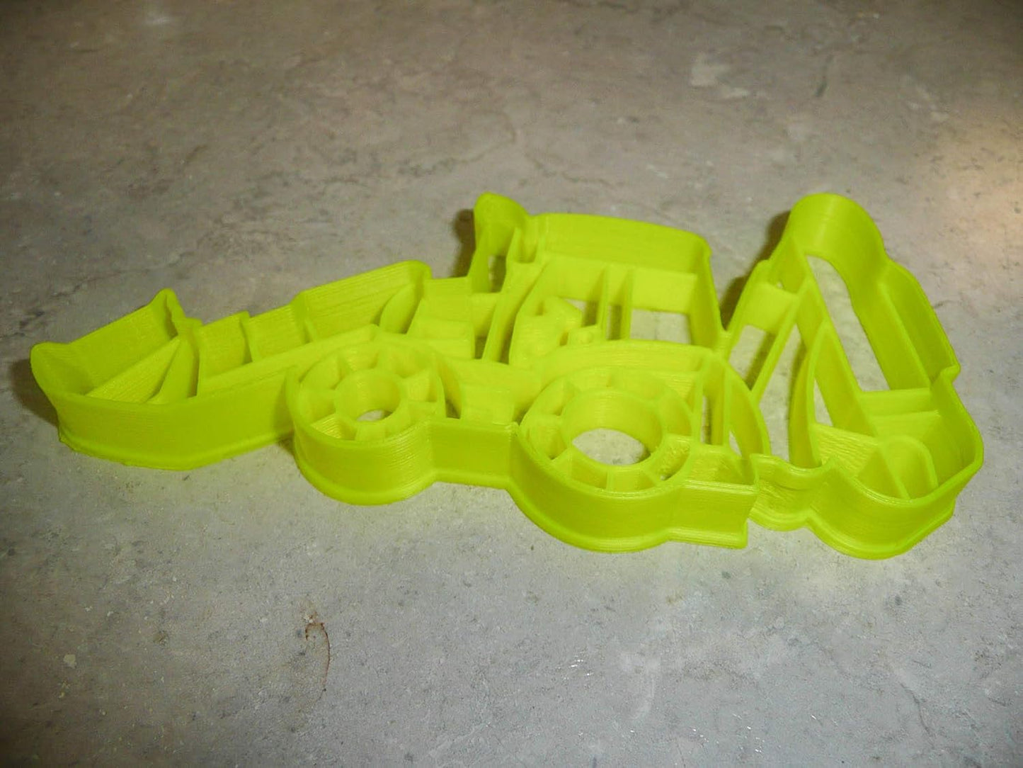 BACKHOE DIGGER Cookie Cutter - Excavating Construction Equipment Vehicle, Made in USA PR3231