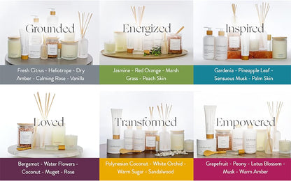 Lifetherapy Empowered Small Soy Votive Candle - Inspiring Scent, Natural Soy Wax, Clean Burn, Long-Lasting Aroma, 2.5 Ounce