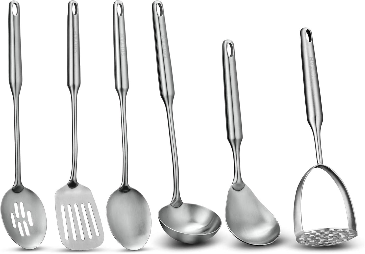 Stainless Steel Slotted Turner Spatula - Meticulous Craftsmanship, Modern Design, Guaranteed Lifetime Use