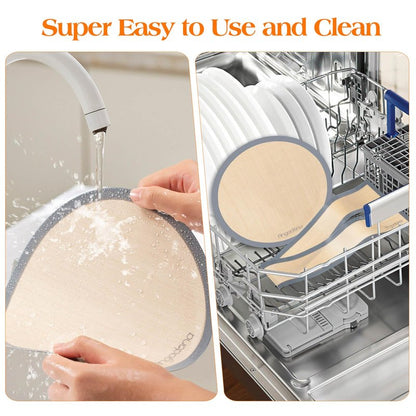 Silicone Baking Mat for Springform Pan 9 inch, Prevent cake from Sticking to Bottom and Side,Easy Clean & Non Sick Silicone Baking mat for Cheesecake Pan