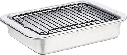 Nordic Ware Naturals 3-Piece Compact Pan Set - Toaster Oven & Air Fryer Safe | Perfect for 1-2 Portions